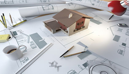 bouwplan tekening 1