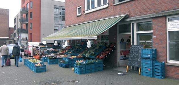 foto van de straat